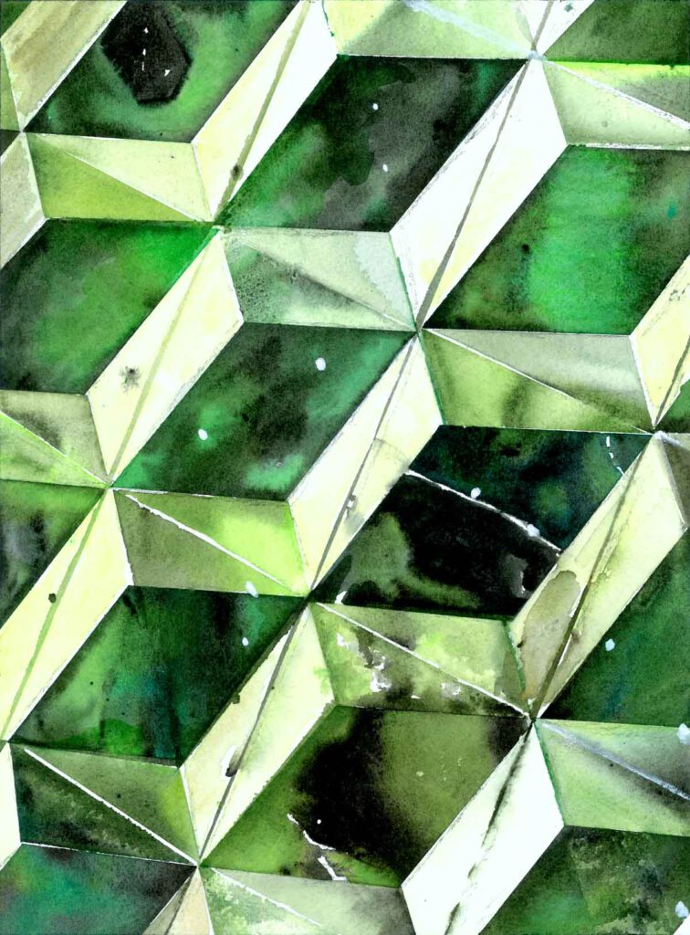 Green Floor von Valeria Heisenberg